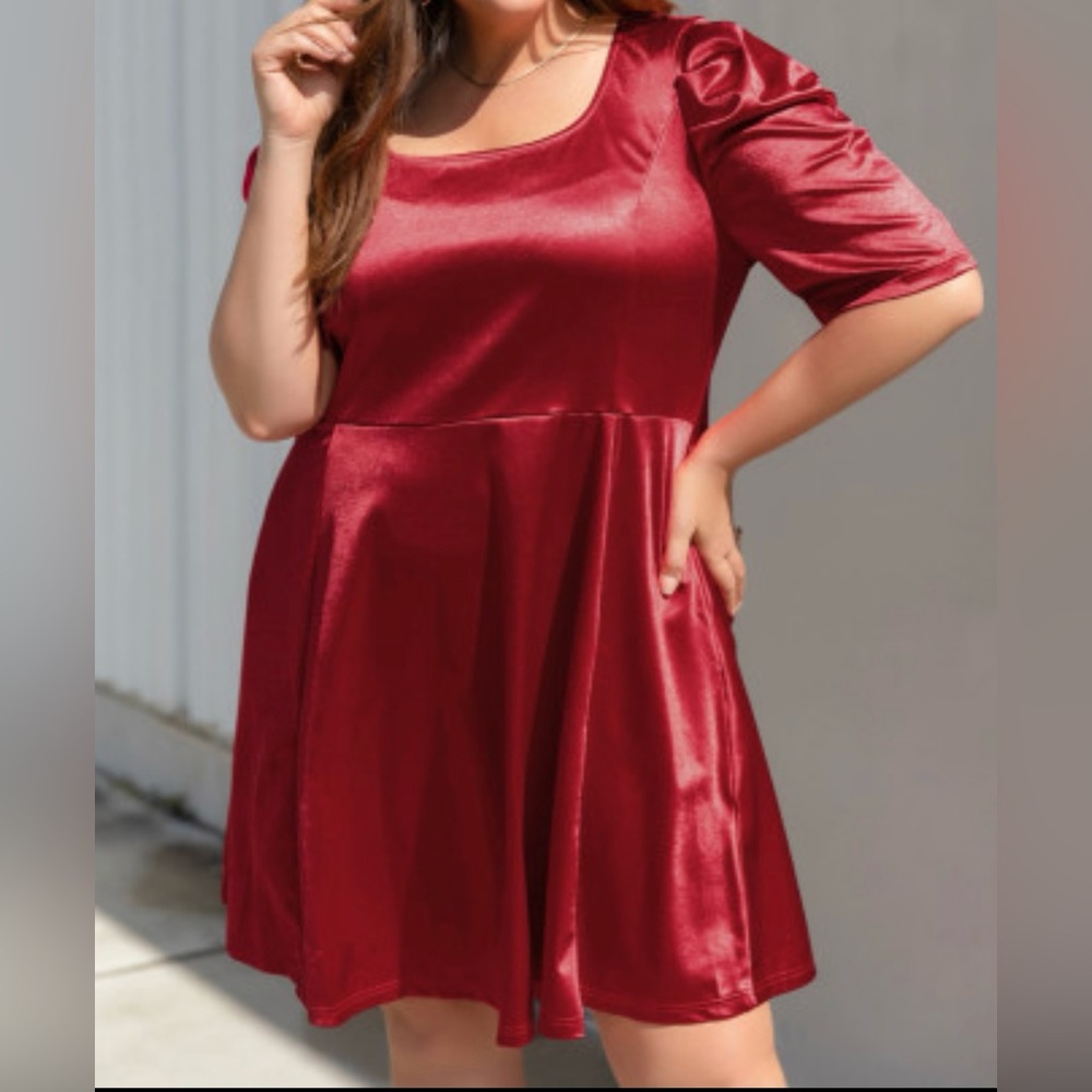 Cute plus size dress